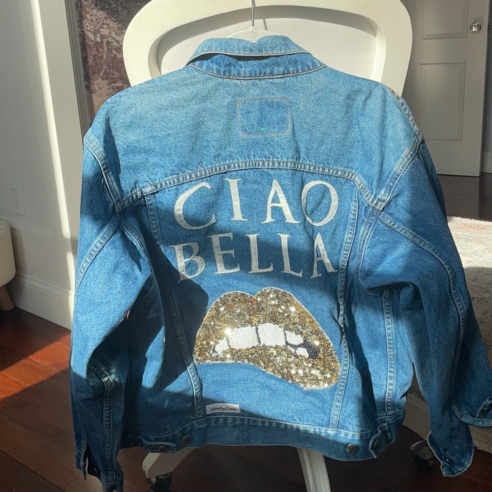 Custom denim jacket